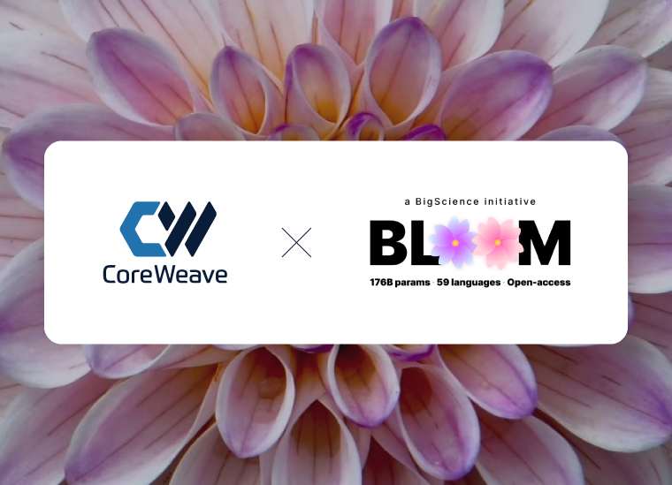 Deploy BLOOM-176B on CoreWeave